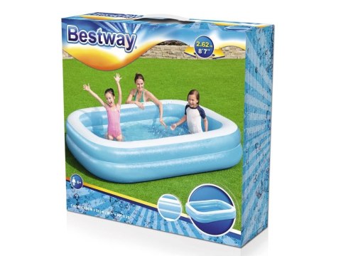 Bestway Basen dmuchany rodzinny 262x175cm 54006