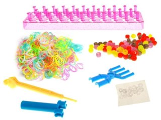 Gumki kolorowe Loom Band Starter 800szt ZA0998