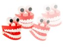 Nakręcana Klekocząca SZCZĘKA chodzące zęby ZA1162