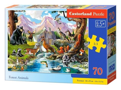 Castorland urocze Puzzle 70 elem. CA0003