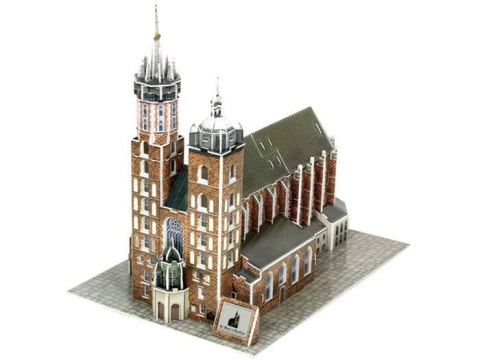 Puzzle 3D Bazylika MARIACKA Kraków 94-elem ZA1576