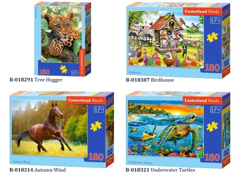 Castorland kolorowe Puzzle 180 el. CLASSIC CA0008