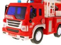 Czerwona Straż pożarna auto z dźwiękiem ZA1308
