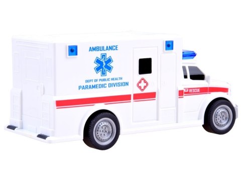 Autko karetka ambulans światło dźwięk ZA2946