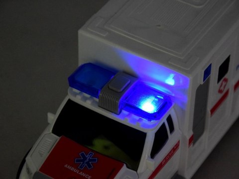 Autko karetka ambulans światło dźwięk ZA2946