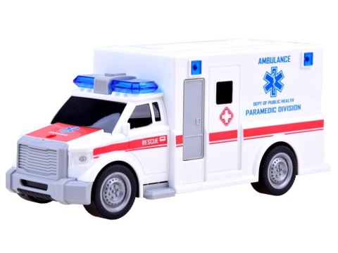 Autko karetka ambulans światło dźwięk ZA2946