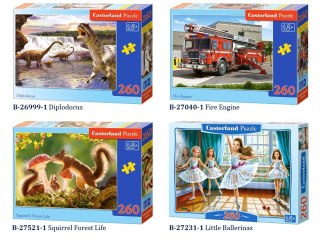 Castorland piękne Puzzle 260 elem. CLASSIC CA0009