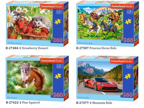 Castorland piękne Puzzle 260 elem. CLASSIC CA0009