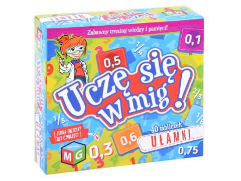 Ułamki - Uczę się w mig gra edukacyjna GR0396