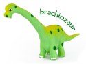 Dinozaur piszczący gumowy mięciutka zabawka ZA0902