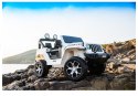 Import LEANToys Auto na Akumulator Jeep Wrangler Rubicon Biały