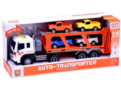 Auto transporter Tir z przyczepą Laweta ZA2435