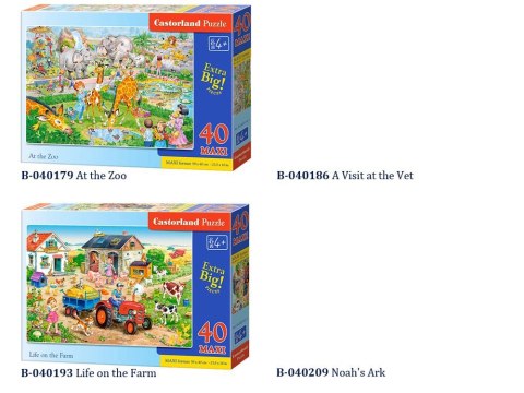 Castorland Puzzle 40el. MAXI duży wybór CA0015