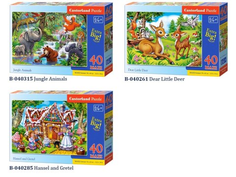 Castorland Puzzle 40el. MAXI duży wybór CA0015