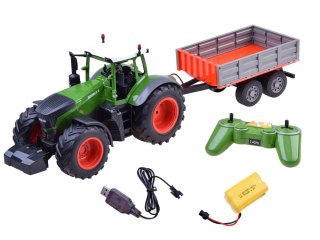 Duży Traktor z przyczepą na pilota 2,4GHz RC0456