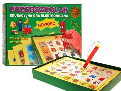 Edukacyjna Gra elektroniczna PRZEDSZKOLAK GR0163