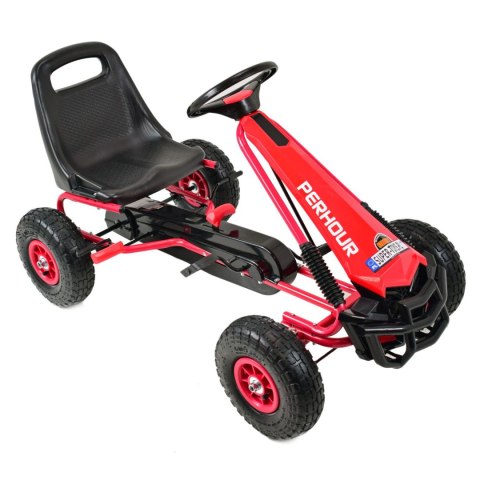 NAJNOWSZY GOKART NA PEDAŁY OFF ROAD, POMPOWANE KOŁA, HAMULCE/G205