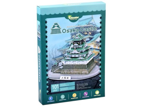 Puzzle 3D trójwymiarowe ZAMEK Osaka 101 ele ZA2901