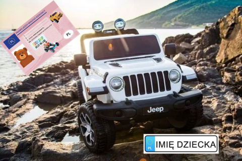 Samochody dla dzieci Jeep Rubicon 4x4