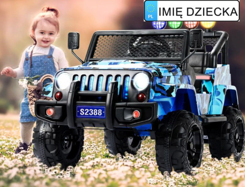 AUTO NA AKUMULATOR JEEP DRIFTER 4x45W Ekoskóra EVA /S2388