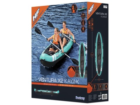 Bestway Kajak 2os. ponton Hydro Force wiosła 65052