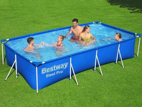 Bestway basen stelażowy 400 x 211 cm 8w1 56424