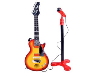 Rockowa Gitara z mikrofonem dla dziecka IN0105