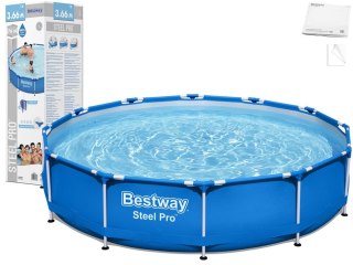 Bestway basen stelażowy 366x76 cm 6,473L 56706