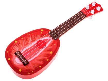 Owocowa ukulele GITARA dla dzieci gitarka IN0033