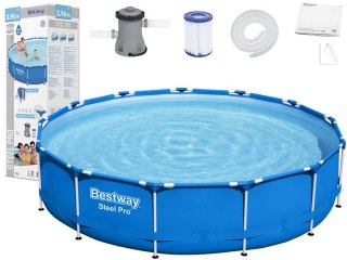 Bestway Basen stelażowy 396x84cm 8w1 5612E