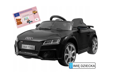 Auto na akumulator AUDI TT Quatro RS koła EVA, 2.4G