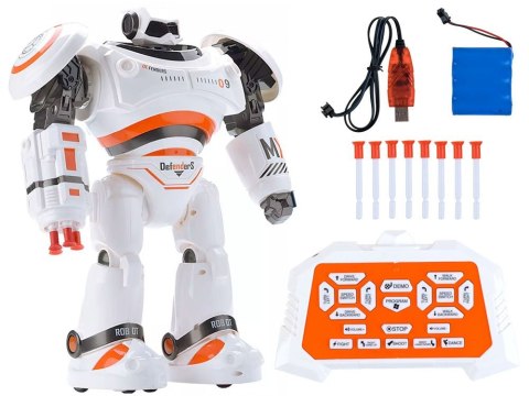 Interaktywny Tańczący ROBOT chodzi + pilot RC0398