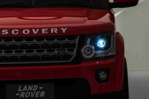 Pojazd Land Rover Discovery Czerwony