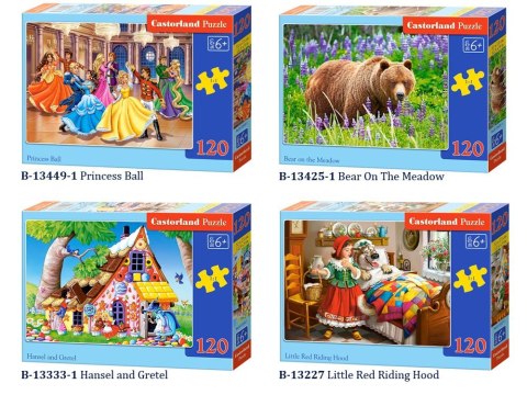 Castorland Puzzle 120 el duży wybór CLASSIC CA0007