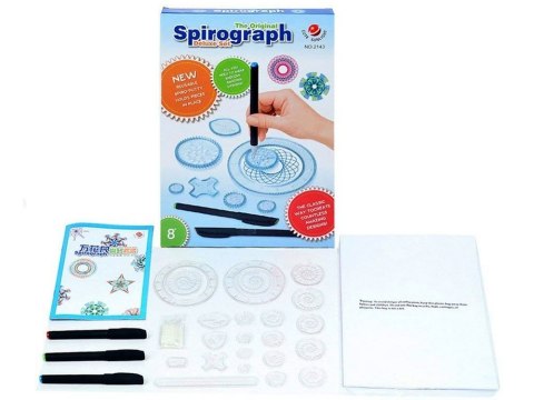 Spirograf zestaw zabawka edukacyjna ZA2583