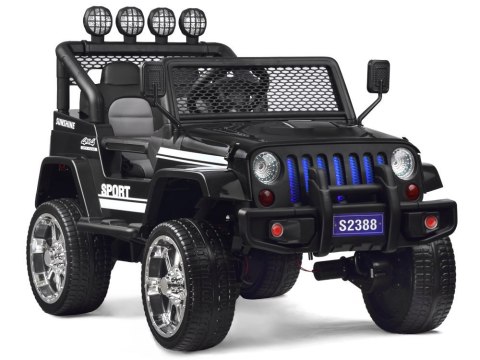 Auto na akumulator terenowy JEEP 4x4 gumowe koła EVA Pilot 2388