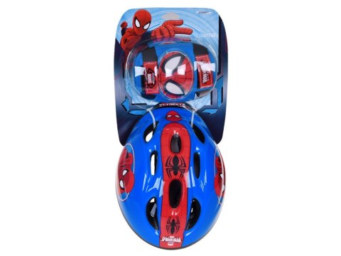 Zestaw ochraniacze Kask rowerowy SpiderMan SP0603