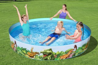 Basen Fill 'N Fun Pool Dinozaury 8FT BESTWAY 55001