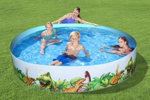 Basen Fill 'N Fun Pool Dinozaury 8FT BESTWAY 55001