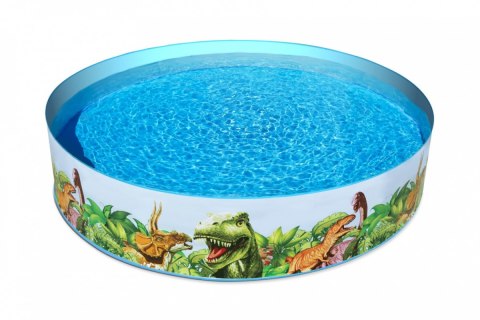 Basen Fill 'N Fun Pool Dinozaury 8FT BESTWAY 55001