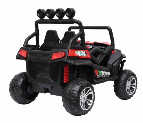 MEGA BUGGY 4X4 2x12V SPEED NEW DLA 2 DZIECI, MĘKKIE KOŁA, MIĘKKIE SIEDZENIA/S2588