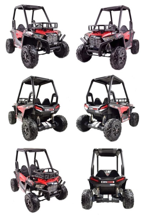 MEGA BUGGY UTV 24V SUPER MUSTER, METALOWE AMORTYZATORY, 2X200W, SUPER MOC/JS360B