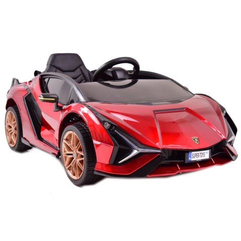 ORYGINALNE LAMBORGHINI SIAN, MIĘKKIE KOŁA, MIĘKKIE SIEDZENIE, LAKIER, 4x4, FUNKCJA BUJANIA - FULL OPCJA/QLS6388