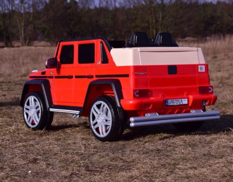 ORYGINALNY MERCEDES MAYBACH G650, MIĘKKIE SIEDZENIE, MIEKKIE KOŁA/A100