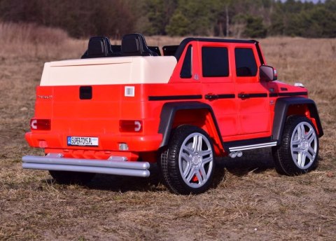 ORYGINALNY MERCEDES MAYBACH G650, MIĘKKIE SIEDZENIE, MIEKKIE KOŁA/A100