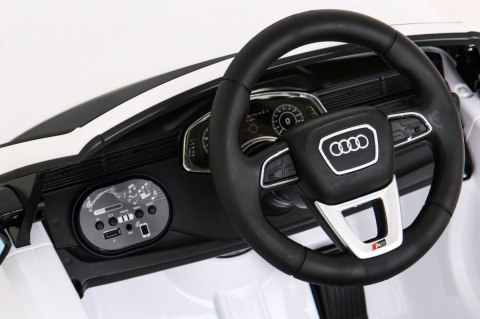 Auto na akumulator Audi RS Q8 Czerwony Audi RS Q8 Biały