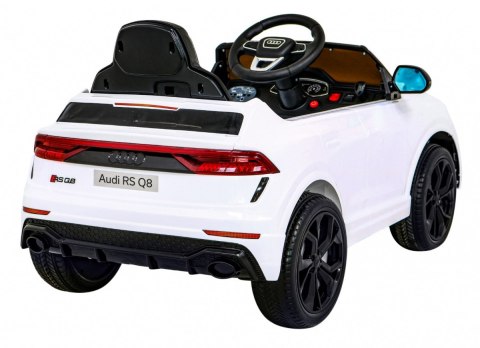 Auto na akumulator Audi RS Q8 Czerwony Audi RS Q8 Biały