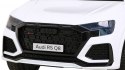 Auto na akumulator Audi RS Q8 Czerwony Audi RS Q8 Biały
