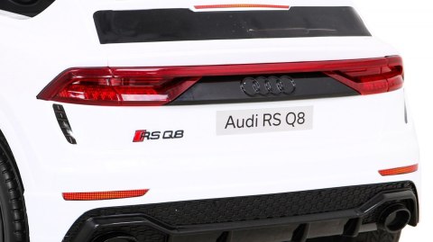 Auto na akumulator Audi RS Q8 Czerwony Audi RS Q8 Biały