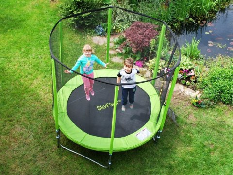 Trampolina ogrodowa SKYFLYER RING 2w1 244cm 8FT